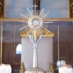 Eucharystia zamknięta w kościele