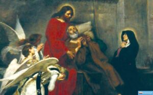Ołtarz św. Józefa w Pompejach autorstwa Giuseppe Pecorelli